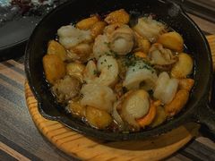 虾仁焗橄榄油-BomBa意大利餐厅