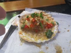 烤扇贝-虾老大小龙虾烧烤(竞舟店)