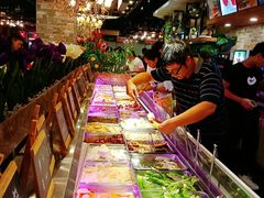 自助取餐区-大漠风烤肉火锅自助餐厅(鹰展店)