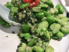 雪菜炒豆瓣-京城小江南·土菜馆·蒸白鱼(东四十条店)