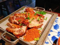 绿茶烤肉烤鸡双拼-绿茶餐厅(光谷世界城步行街店)