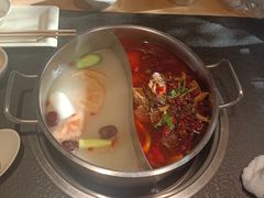 经典香辣蹄花锅-蓉客成都火锅·招牌麻辣牛杂·特色香辣蹄花(凌水店)