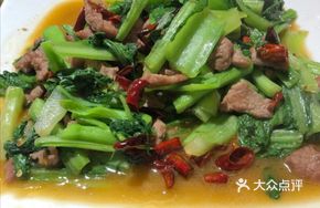Stir-Fried Pork and Greens