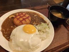 口蘑土豆饼咖喱-金龙咖喱
