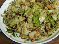 炝炒圆白菜-老门框爆肚涮肉(金宝街店)