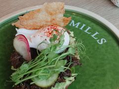 慢煮牛肉温泉蛋吐司-O'mills Sourdough Bakery&Bistro(永嘉路店)