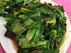 豆豉鲮鱼炒麦菜-电白鸭粥店(下沙二坊88号店)