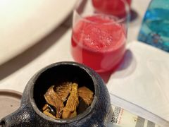 养生高山菌菇汤-柴门头啖汤·经典川菜·慢火汤品(锦城万达店)