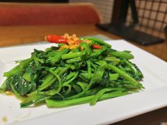 秘制虾酱炒空心菜-帕蓝·暹罗料理(曲阳店)