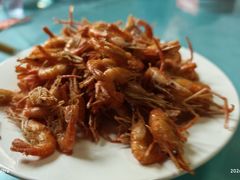 炸河虾-金台阶鱼馆(于桥水库店)