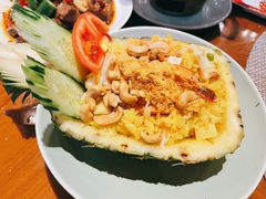 菠萝海鲜炒饭-mango tree芒果树泰国餐厅(青岛万象城店)