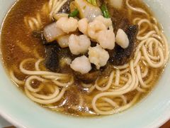 虾爆鳝面-奎元馆.百年奎元.非遗传承(西湖边的解放路店)