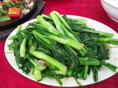 炒菜心-古榕农庄·桑拿簸箕菜·招牌泥焗鸡(清远长隆店)