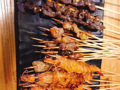 -路边摊小炉子烧烤