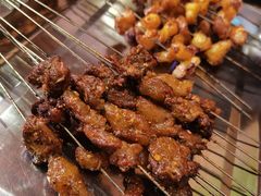 秦川黄牛招牌烤肉筋-叁宝烧烤 西安烧烤 领跑品牌(学府路店)