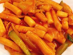 鱼饼炒年糕-桃园中华料理炸酱面(燕儿岛路店)