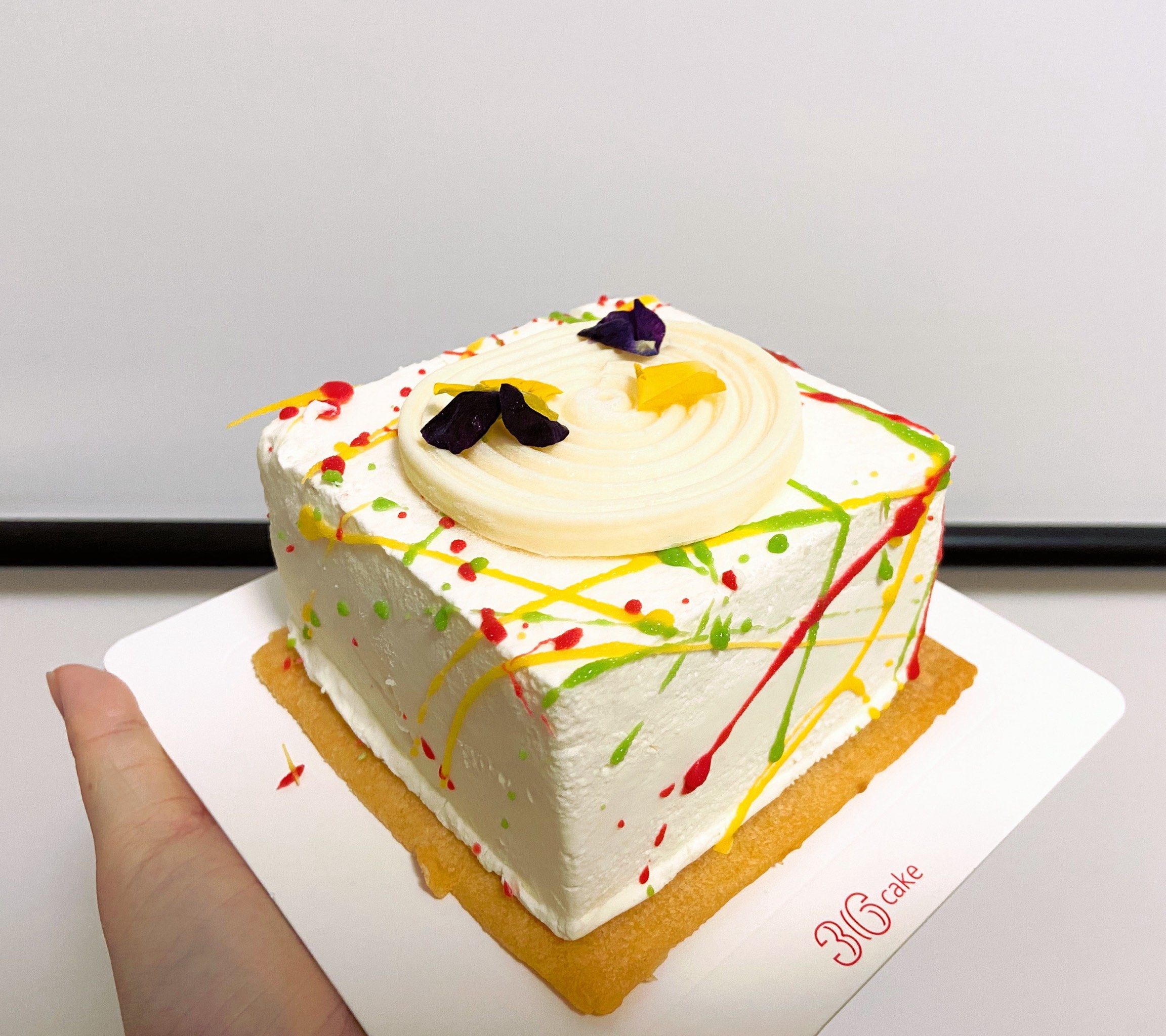 榴莲冰淇淋蛋糕