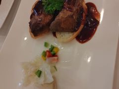 法式香煎鹅肝红酒-莫斯科餐厅