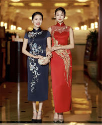 -禾米旗袍妈妈装礼服定制(嘉业国贸店)