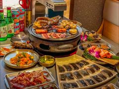 -围炉肉舍•炭烤活鳗•丹东海鲜烤肉(步行街店)