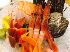 三文鱼刺身-水之惠鲜鱼料理(王府大街店)