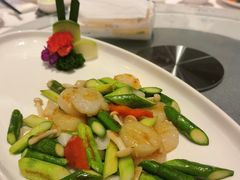 鲜芦竹笋百合炒帆立贝-千灯盛汇·头牌粤菜(致越优城店)