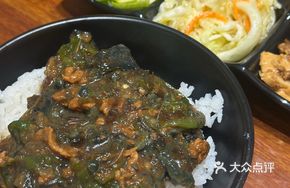 Mashed Pepper Pidan Braised Pork Rice