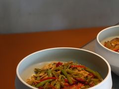 豆角丝炒肉拌转百刀-日上三甘(三里屯店)