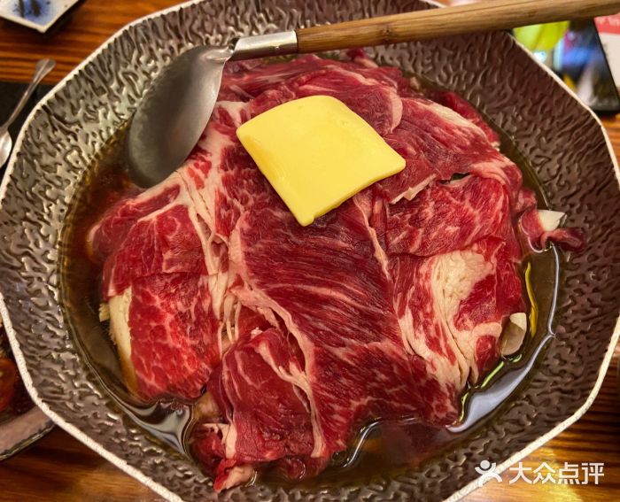 坂吉屋·居酒屋深夜食堂(龙湖店)牛肉寿喜锅图片