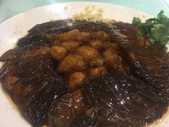 菊花茄鱼-宝轩渔府·老字号海鲜·正宗津菜(水上店)