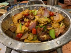 干锅千叶豆腐-罗阳人家私房菜(罗阳路店)