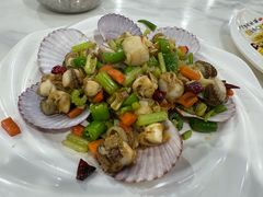 葱爆扇贝-郭姐·威海渔村(黄兴路店)