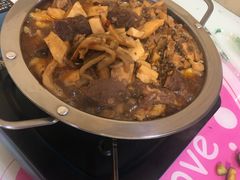 -老红桥炸灌肠牛肚锅烧烤(定福庄店)