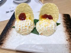 蓝莓土豆泥寿司-小句号·精致料理(江南环球港店)