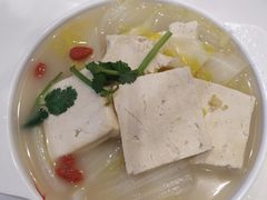 娃娃菜炖豆腐-嘉和一品粥(津华昌道店)