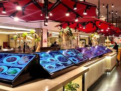 自助取餐区-西贝海鲜汇(槐安路店)