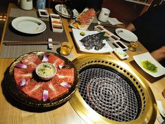 梅子酒，小杯子，配冰块-江户烧肉(高德店)