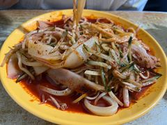 擀面皮-玲玲米粉·新疆现炒米粉(大十字总店)