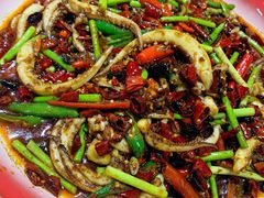 双椒鱿鱼须-灶东家民间菜(回兴店)
