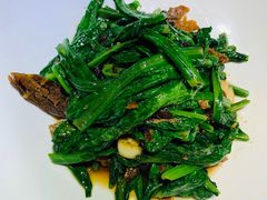 豆豉鲮鱼油麦菜-人杰鱼乐轩(珠江路店)