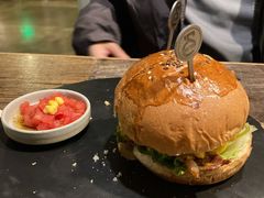 经典芝士汉堡-HIGH FIVE哈福手工汉堡(桂林路店)