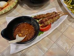 沙爹牛肉串-热浪岛马来餐厅
