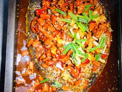 -探鱼·鲜青椒爽麻烤鱼(广州花都来又来店)