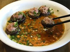 香菇酿肉-山水人家