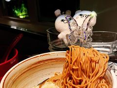 太阳蛋葱油拌面-面上有光
