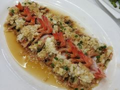 蒜蓉开边蒸对虾-渔鸽皇酒楼(鸿大广场店)