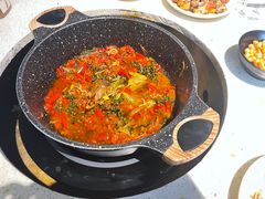 -贵州辣子鸡番茄鸡