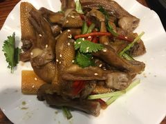 老陈醋鸭掌-丰圆轩粤式茶楼 . 点心粤菜(夏茅店)