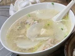 咸蛋芥菜汤-阳江河堤老牌曾记美食