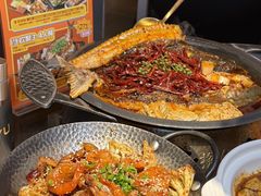 -探鱼·鲜青椒爽麻烤鱼(西南商都店)